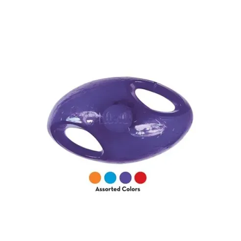 Hračka Kong Dog Jumbler Míč fotbalový s pískátkem, guma termoplastická, L/XL