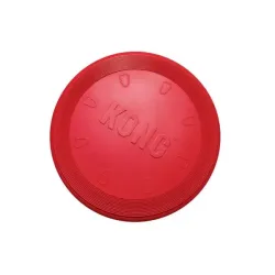 Hračka Kong Dog Classic Flyer frisbee, červená, přírodní guma, L