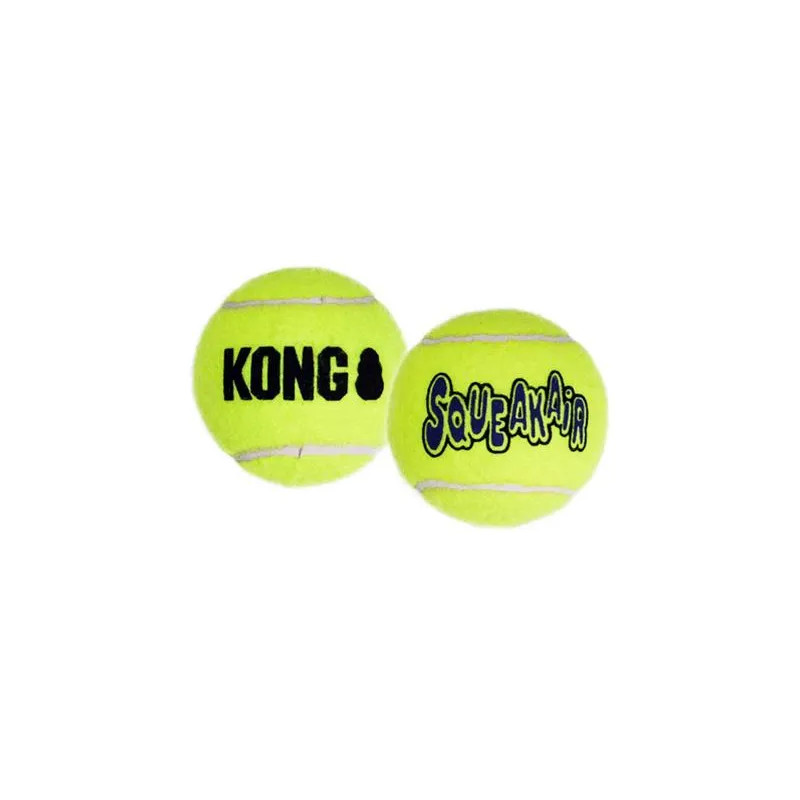 Hračka Kong Dog SqueakAir Míček s pískátkem tenis, guma vulkanizovaná, L, bal./2 kusy