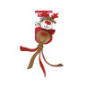 Hračka Kong Dog Holiday Wubba (santa-sob-sněhulák), polyester, L
