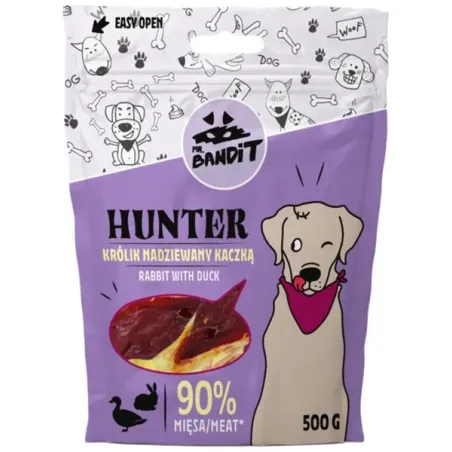 Pamlsek Mr. Bandit hunter rabbit with duck 500g