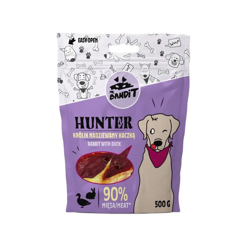 Pamlsek Mr. Bandit hunter rabbit with duck 500g