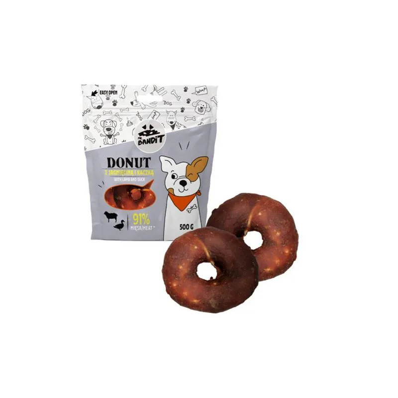 Pamlsek Mr. Bandit donut s jehněčím 500g