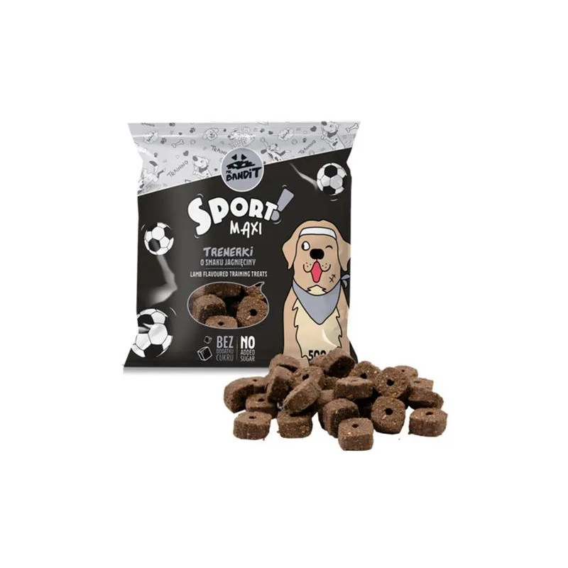 Pamlsek Mr. Bandit sport maxi lamb training treats 500g