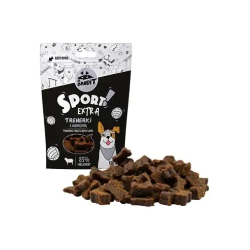 Pamlsek Mr. Bandit sport extra s jehněčími tréninkovými pochoutkami 150g