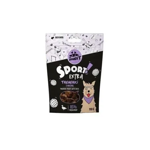 Pamlsek Mr. Bandit sport extra s kachními tréninkovými pamlsky 150g