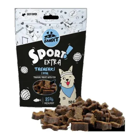 Pamlsek Mr. Bandit sport extra s rybími tréninkovými pamlsky 150g