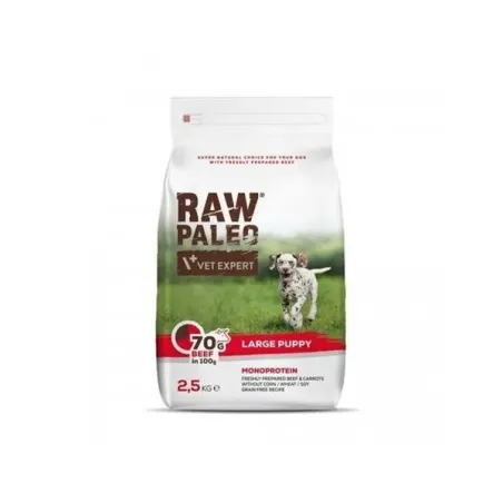 VetExpert Raw Paleo štěně velké hovězí 2,5 kg
