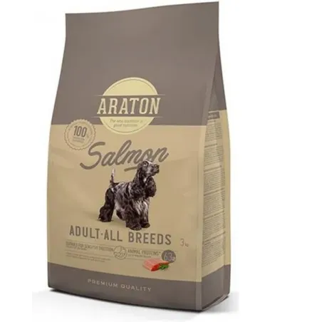 ARATON pes dospělý losos NOVÝ 3 kg