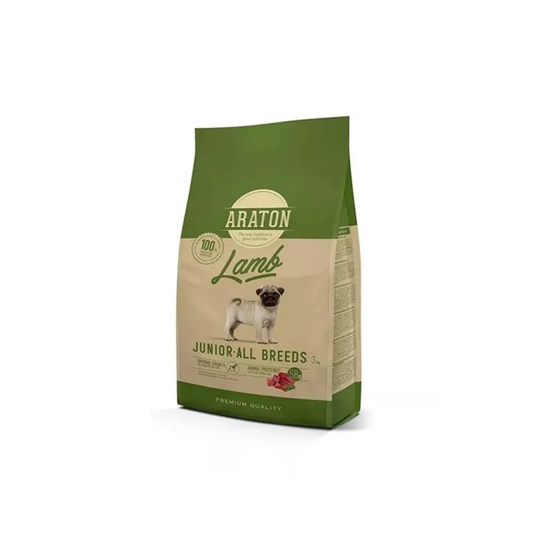 ARATON dog junior jehněčí NOVÉ 3 kg