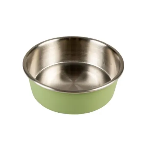 Miska DUVO+ Inox nerezová matná zelená 240ml - průměr 11,1cm