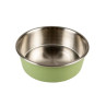 Miska DUVO+ Inox nerezová matná zelená 240ml - průměr 11,1cm