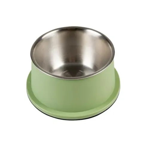 Miska DUVO+ Inox konická nerezová matná zelená 600ml - průměr 16,3cm