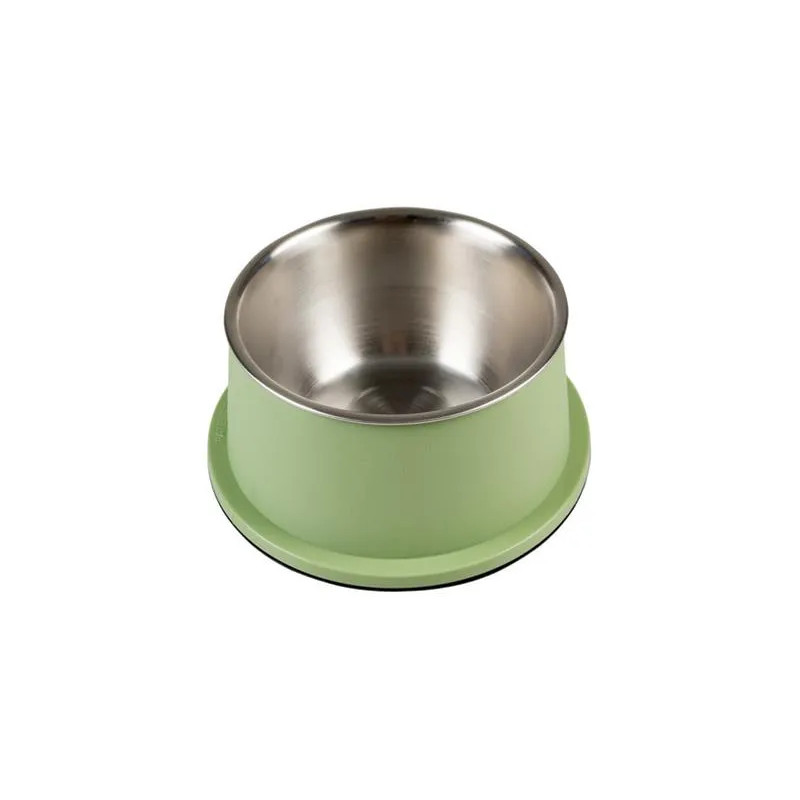 Miska DUVO+ Inox konická nerezová matná zelená 600ml - průměr 16,3cm