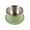 Miska DUVO+ Inox konická nerezová matná zelená 600ml - průměr 16,3cm
