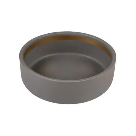 Miska DUVO+ glazovaná keramická, kamenně šedá 350ml - 12,7x12,7x4,5cm
