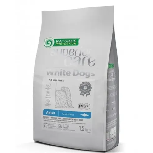 Natures P Superior péče bílý pes GF dospělý Sleď malá plemena 1,5 kg