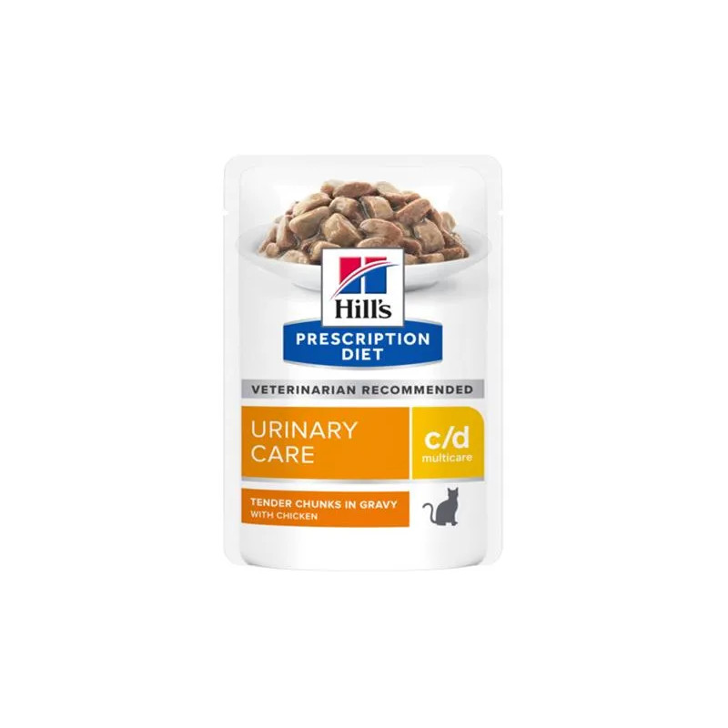 HILLS Diet Feline c/d Multicare KAPSIČKA kuřecí NEW 12x85 g