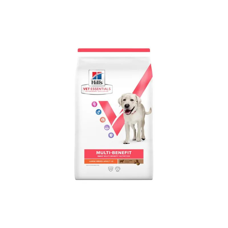 HILLS VE Canine Multi Benefit Adult Large Breed Lamb & Rice 14 kg NOVINKA