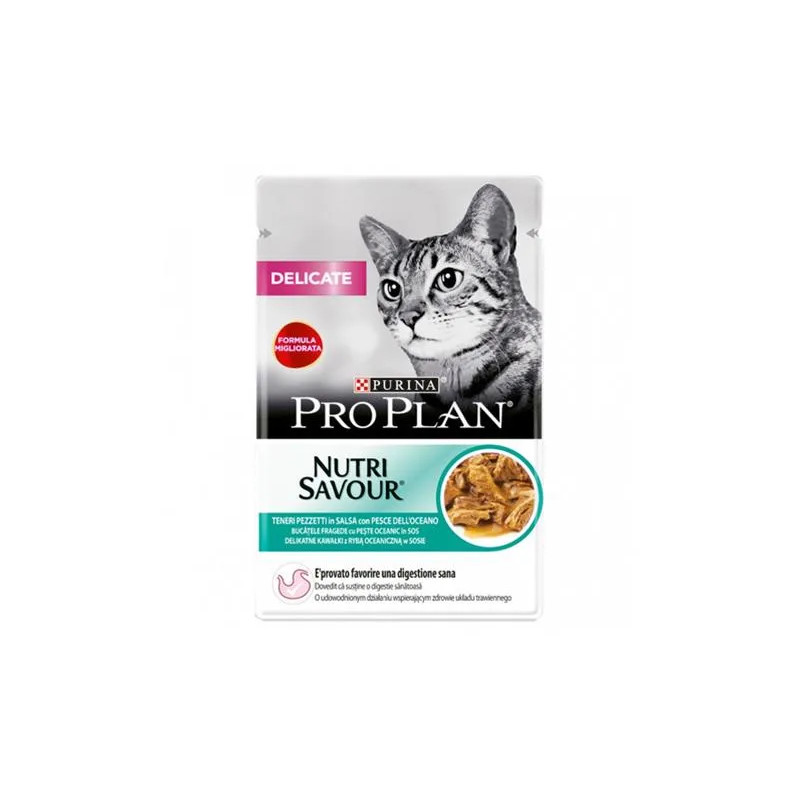 ProPlan MO Cat Adult jemné mořské ryby kapsička 26x85 g