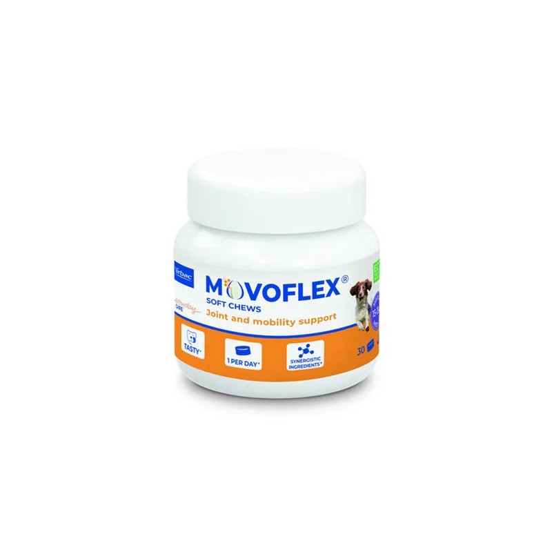 Movoflex Soft Chews M pro psy žuv.tbl. 30 tbl.