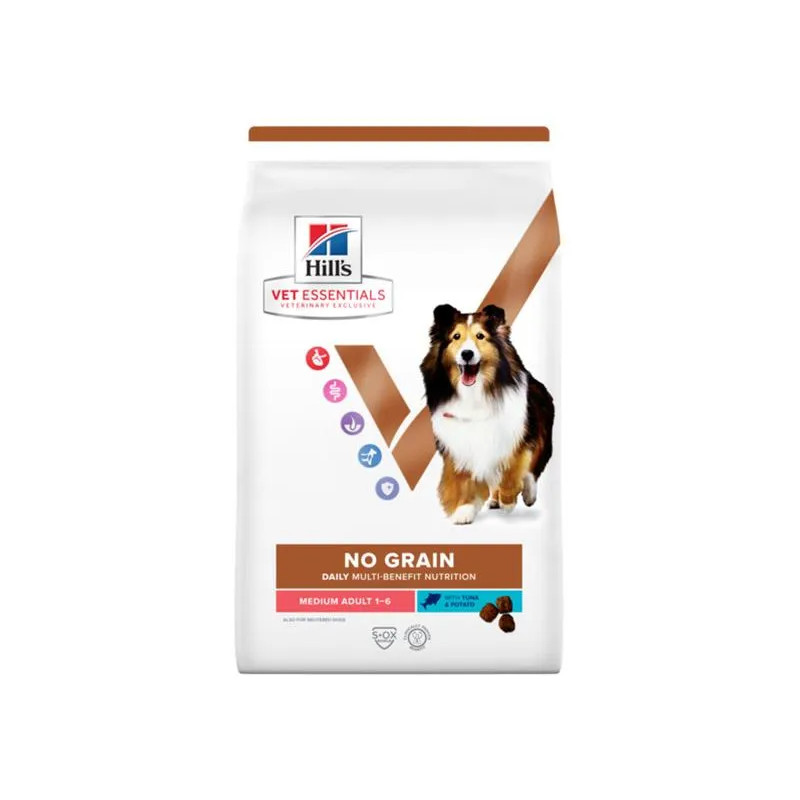 HILLS VE Canine Multi Benefit Adult Medium No Grain Tuňák & Brambory 10 kg