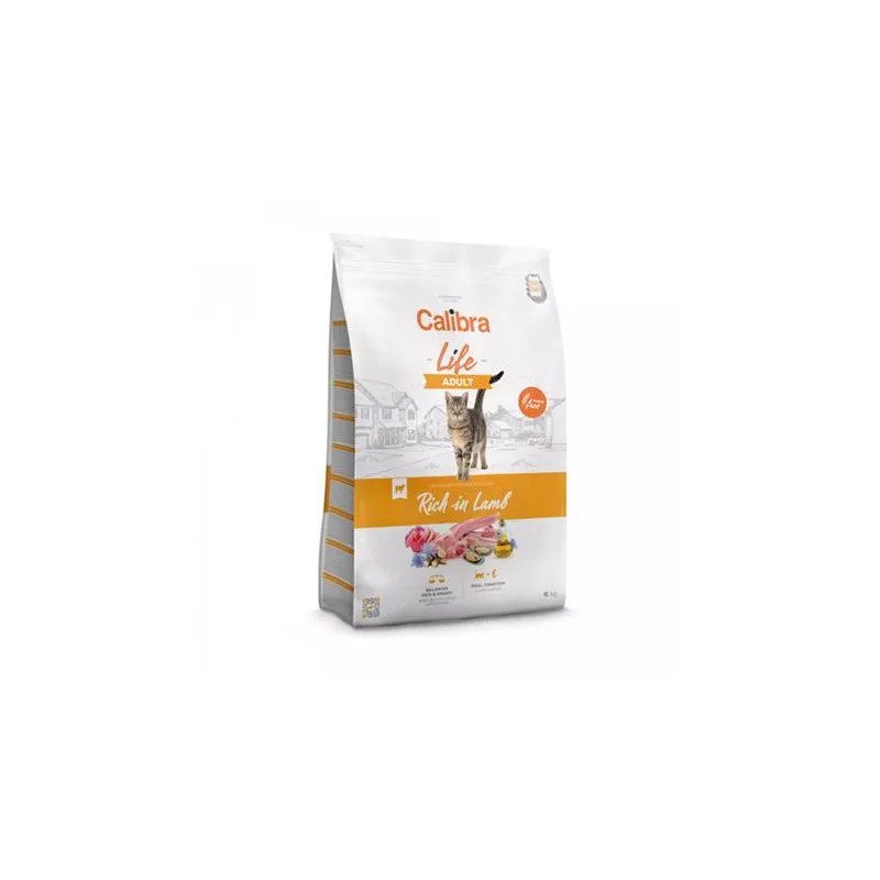 Calibra Cat Life Adult jehněčí 6 kg