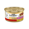 Nestlé GOURMET GOLD kočka hovězí&kuře kousky šťáva konz.12x85 g