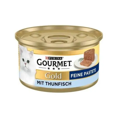 Nestlé GOURMET GOLD kočka tuňák paštika konz.12x85 g