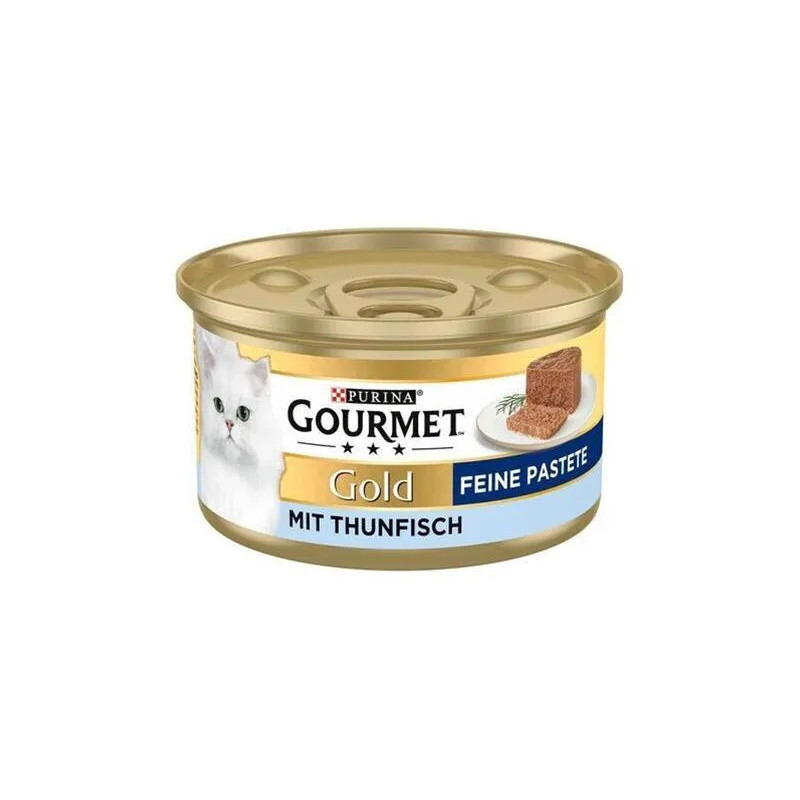 Nestlé GOURMET GOLD kočka tuňák paštika konz.12x85 g