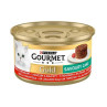 Nestlé GOURMET GOLD Savoury Cake s hovězím a rajčetem konz.12x85 g
