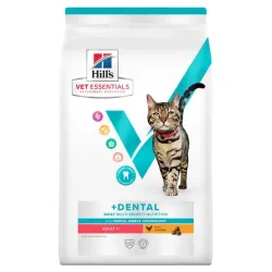 HILLS VE Feline Multi Benefit Adult Dental kuře 1,5 kg