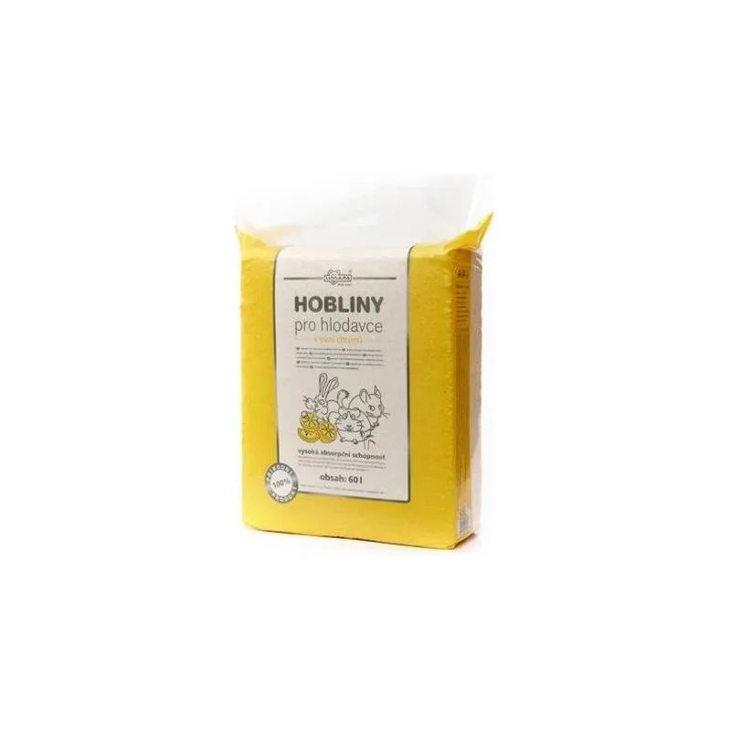Podestýlka LIMARA pro hlodavce, hobliny citrus 60 l (3,2 kg)
