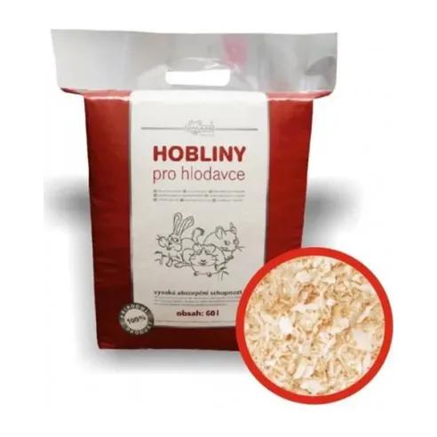 Podestýlka LIMARA pro hlodavce, hobliny classic 60 l (2,76 kg)