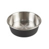 Miska DUVO+ na krmení matná černá nerez s průměrem 12,8 cm 450 ml
