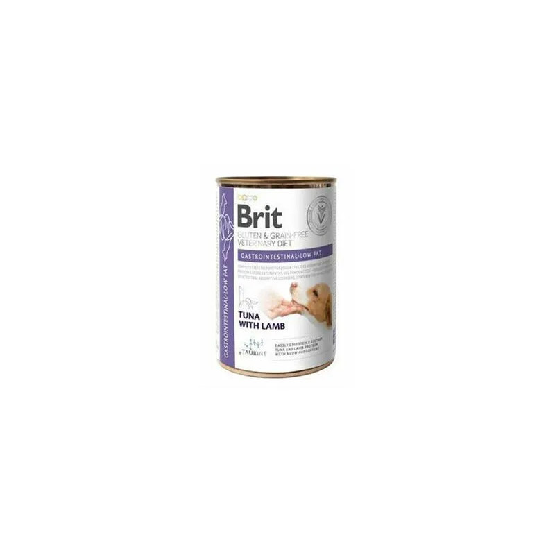 Brit Veterinary Diets GF dog Cans bez lepku a obilovin Gastrointestinal-nízkotučné 400 g