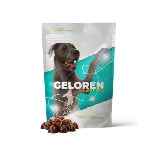 Geloren DOG L–XL žvýkací želatinové tablety, 420 g (60 ks)