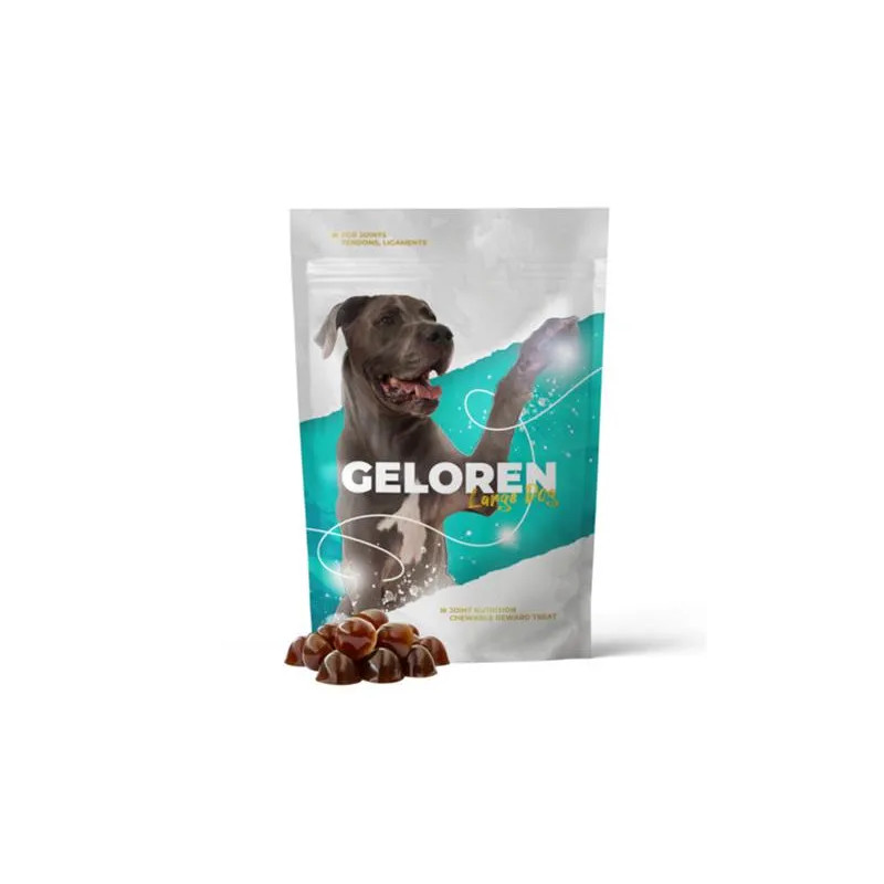 Geloren DOG L–XL žvýkací želatinové tablety, 420 g (60 ks)