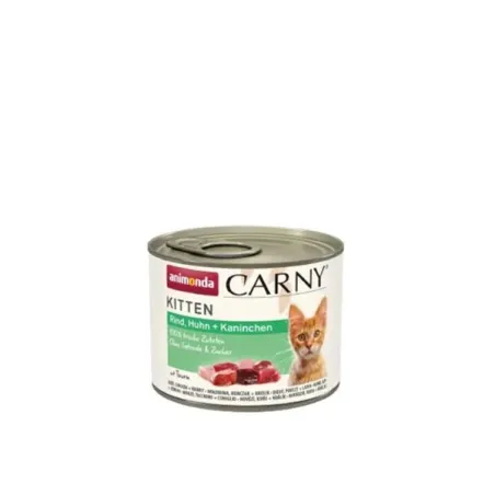 Animonda CARNY® cat Kitten hovězí, kuřecí maso a králík bal. 12 x 200 g konzerva