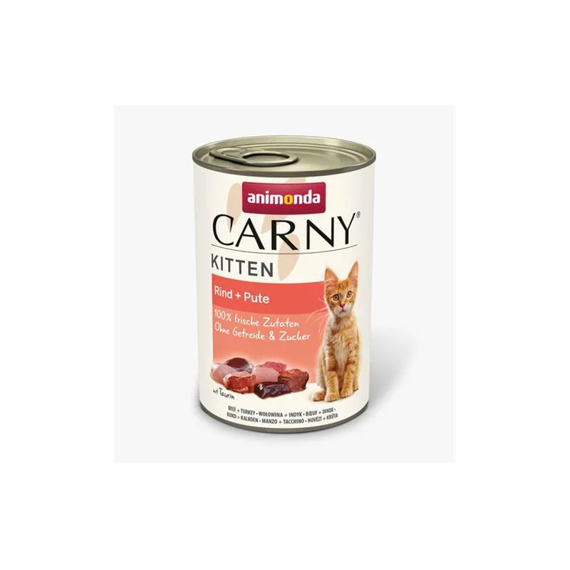 Animonda CARNY® cat Kitten hovězí maso a krůta bal. 12 x 400 g konzerva