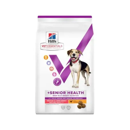 HILLS VE Canine Multi benefit Senior health Medium/ Maxi Kuře 10 kg