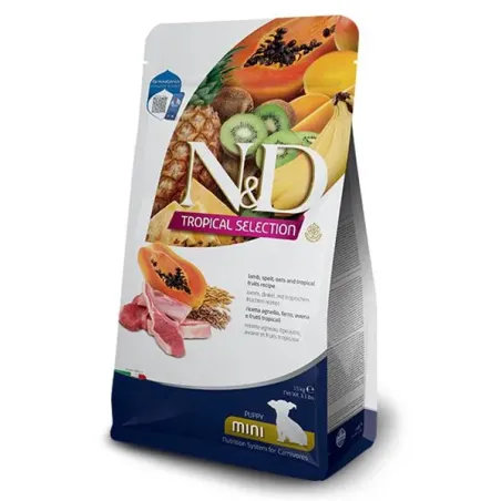 Farmina N&D dog TROPICAL SELECTION (AG) štěně mini, jehně 1,5 kg