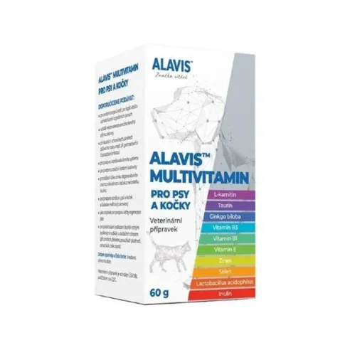 ALAVIS Multivitamin pro psy a kočky 60 g