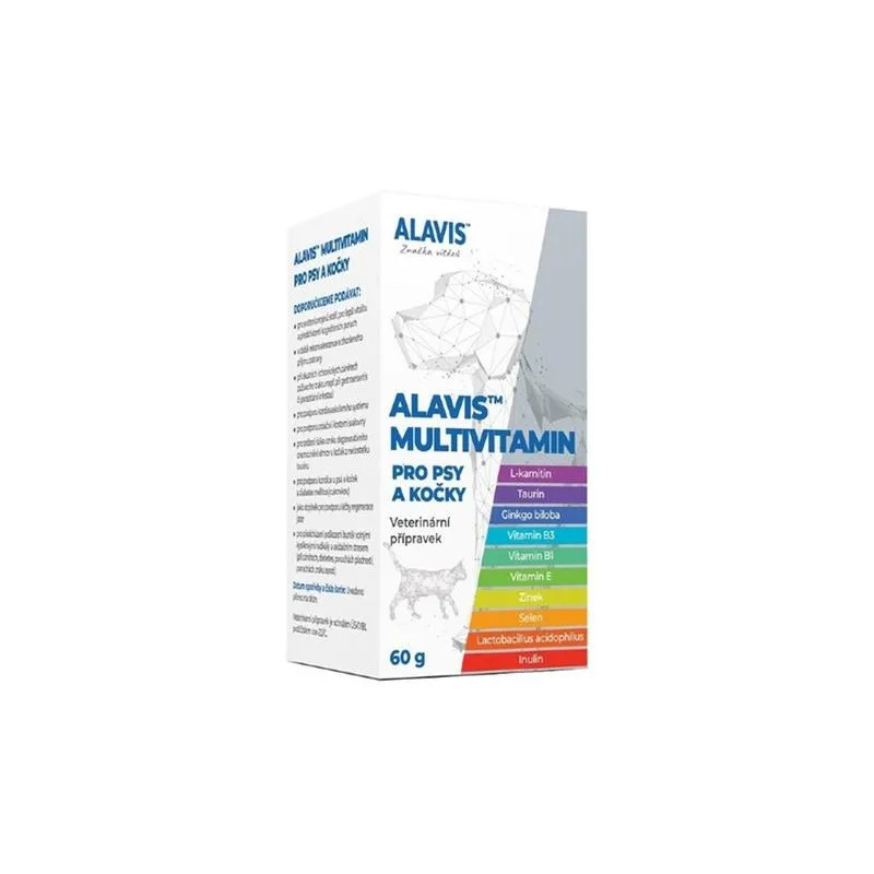 ALAVIS Multivitamin pro psy a kočky 60 g