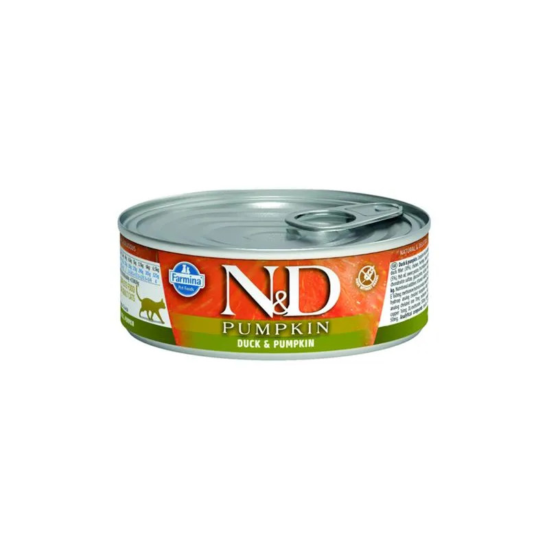 Farmina N&D kočka PUMPKIN & kachna konzerva 70 g