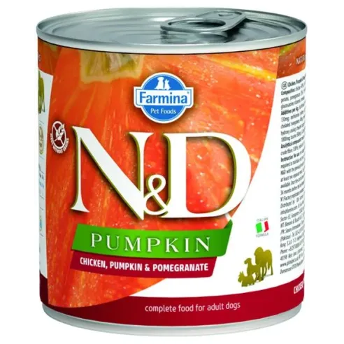 Farmina N&D dog PUMPKIN & kuře & granátové jablko konzerva 285 g