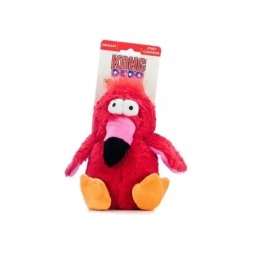 Hračka Kong Dog Dodo Pták s pískátkem, polyester, M
