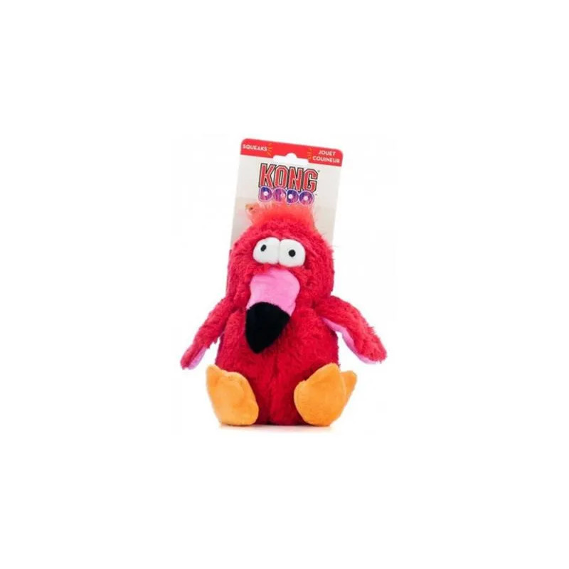Hračka Kong Dog Dodo Pták s pískátkem, polyester, M