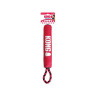 Hračka Kong Dog Signature Přetahovadlo s lanem, pískací, polyester, červené M