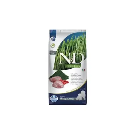 Farmina N&D pes SPIRULINA (GF) štěně střední a velké, jehněčí 7 kg